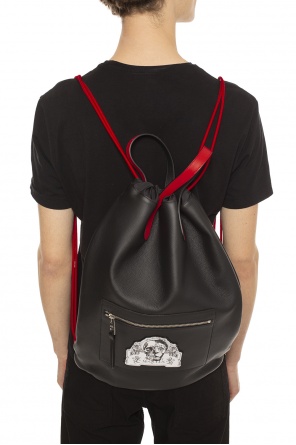 Logo-patched backpack, zdjęcie 2 Logo-patched backpack od Alexander McQueen